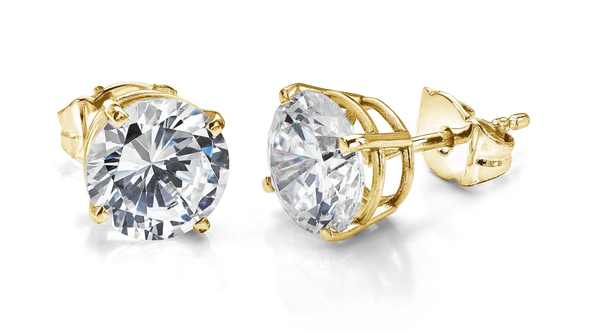 14K Lab Grown Diamond Stud Earrings - Nolita