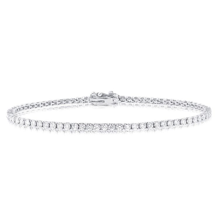 14K Lab Grown Diamond Tennis Bracelet - Nolita