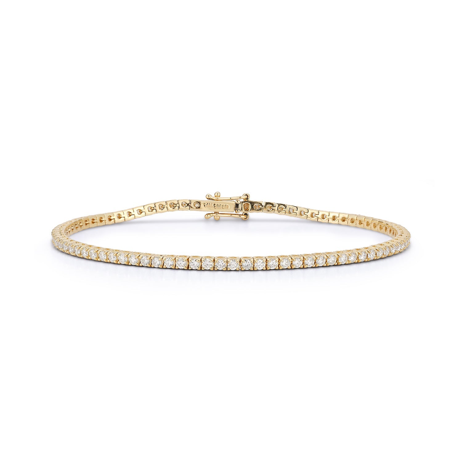 14K Lab Grown Diamond Tennis Bracelet - Nolita