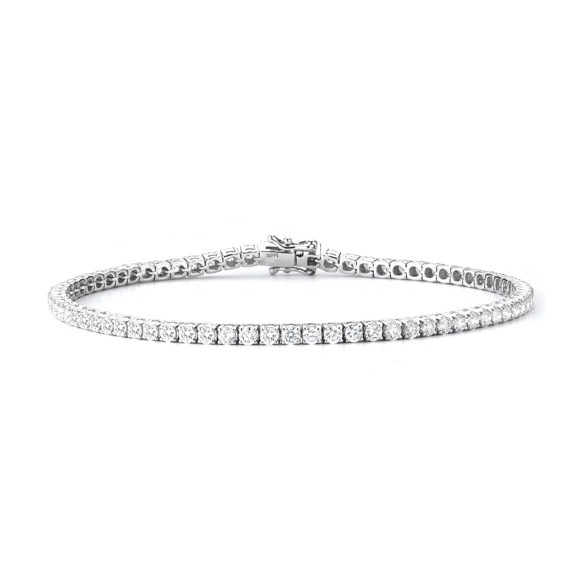 14K Lab Grown Diamond Tennis Bracelet - Nolita