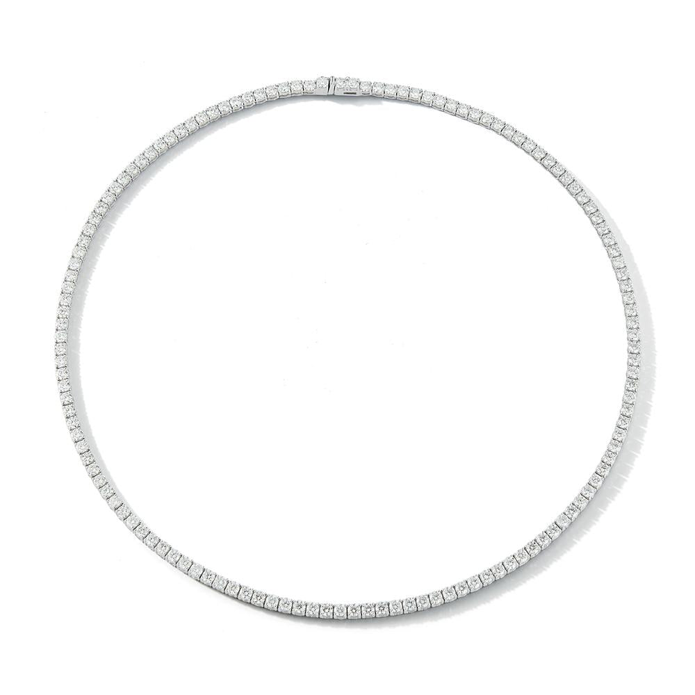 14K Lab Grown Diamond Tennis Necklace - Nolita